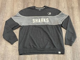 Fanatics NHL Men’s San Jose Sharks Varsity Reverse Sweatshirt Jersey Medium 2X - £15.18 GBP