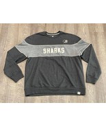 Fanatics NHL Men’s San Jose Sharks Varsity Reverse Sweatshirt Jersey Med... - £15.35 GBP