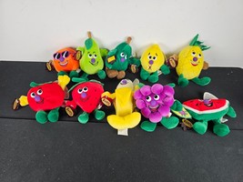 VTG Toy Box Creations Fruit Seedies Plush New NWT Lot Of 12 Banana Pear Grape - £23.45 GBP