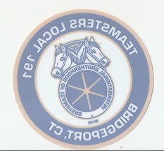 TEAMSTERS UNION Local 161  Window Sticker 4&quot; Size - $6.00