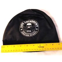 2ND AMENDMENT HOMELAND SECURITY 1789 SKULL CAP HAT BEANIE BIKER HOT LEAT... - £11.56 GBP