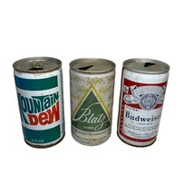 Vintage Mountain Dew Blatz Budweiser Faded 3 - $9.60