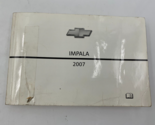 2007 Chevrolet Impala Owners Manual Handbook OEM J02B56024 - £15.54 GBP