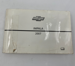 2007 Chevrolet Impala Owners Manual Handbook OEM J02B56024 - $19.79