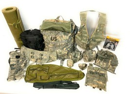 Rifleman Set  MOLLE II ACU Army Set Assault Pack FLC Hydration System Wa... - £186.79 GBP