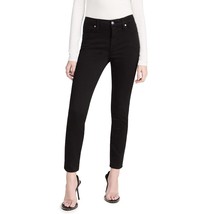Good American Women&#39;s Good Legs Crop Jeans in Black Size 6/28 Inseam 27 ... - $49.95