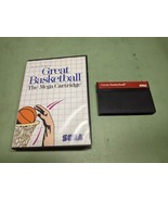 Great Basketball Sega Master System Cartridge and Case - $6.19