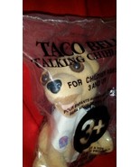 Taco Bell Talking Chihuahua &quot;Your Getting Hungry&quot; Dog w Napkin  Applause... - £24.52 GBP