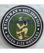 Shot Show 2025 Stingray When Size Matters Tactical 3 in Patch - $369.20 MXN