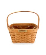 Longaberger Dresden Tour Basket II 1996, Signed by Gary &amp; Jerry, Planter... - $26.62 CAD