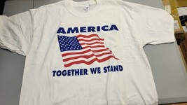 Vintage Y2K 911 America Together We Stand Xl Patriot T Shirt - £14.54 GBP