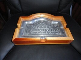 Oscar Valladares Tobacco & Co Pewter Ashtray. 11.5" L x 8.75" W x 1.75" H image 10