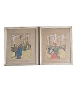 (2) Jack Amoroso Vintage Caribbean Island Beach Mid-Century Art Serigrap... - $692.99