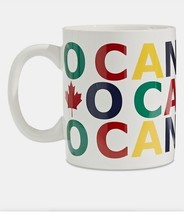 Hudson Bay Company Stripes Large O&#39;Canada Mug Size 525ml / 18.5 fl. oz. ... - $29.20