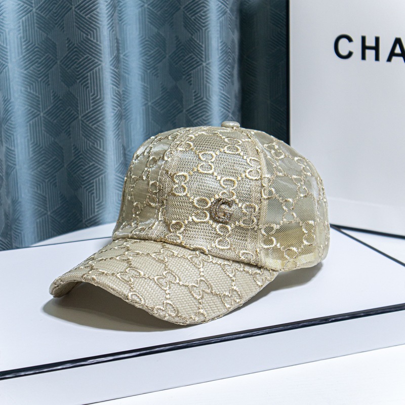 Diamond-Encrusted G-Standard Mesh Breathable Baseball Cap For Women's Summer Sun