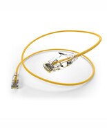 UNC Group CS6A-06I-YLW CLEARFIT SLIM 28AWG CAT6A YELLOW 6IN - €25,04 EUR