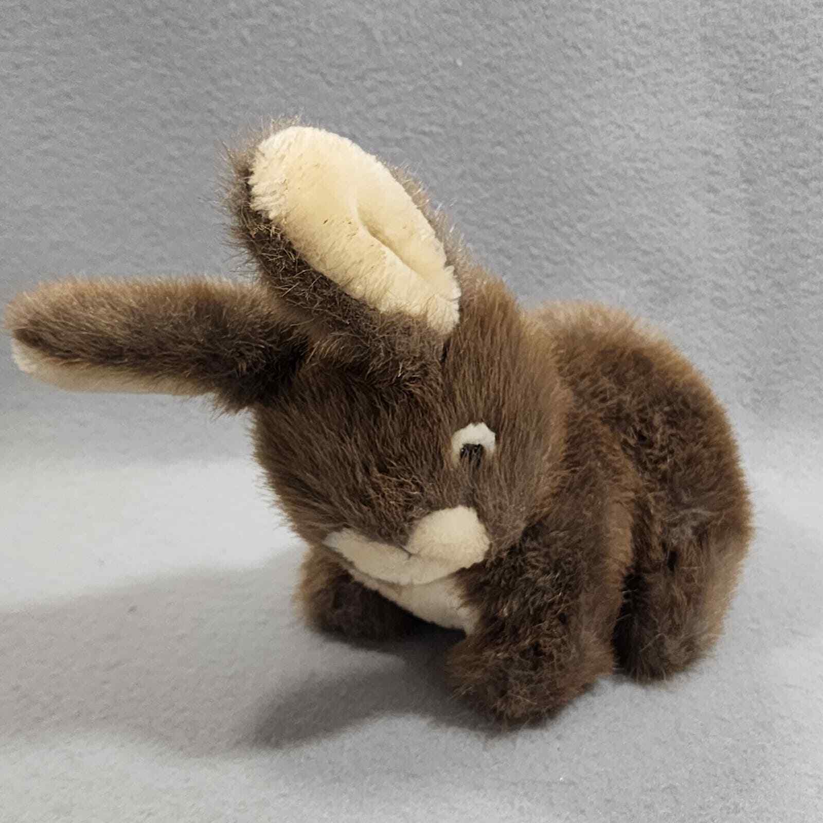 Sugar Loaf Toy Plush Brown White Bunny Rabbit Stuffed Animal Vintage 1988 EASTER - $7.24
