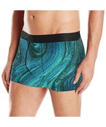 Men&#39;s Aesthetic Blue Liquid Marble Ink Print All Over Print Boxer Briefs - $32.60 CAD
