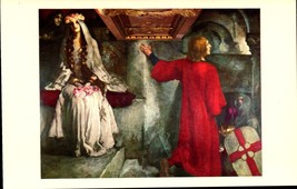 Art CARD-QUEST Of The Holy GRAIL-PANEL X -&quot;GALAHAD Parts From His Bride&quot; Bka - £2.37 GBP