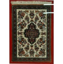Harooni Rugs Vintage 3x4 Hand-knotted Silk High End Framed Pictorial Rug B-78856 - £954.70 GBP