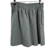 J Crew Mercantile Elastic Waist Skirt Grey Size 00 New - £15.04 GBP