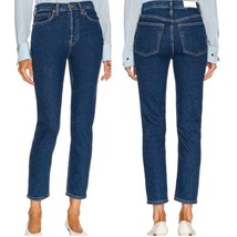 Re/Done Womens Jeans 90s High Rise Ankle Crop Western Rinse Button Fly 26 - £75.67 GBP