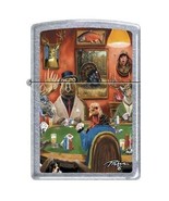 Zippo Lighter - Picken&#39;s Big game Poker Street Chrome - 852178 - £20.85 GBP