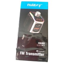 Nulaxy Bluetooth FM Transmitter Model NX 14 QC PD 3.0 - £11.85 GBP