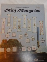Mini Memories - Cross Stitch (Canterbury Designs, Book XII) [Unknown Bin... - $5.78