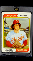 1974 Topps #486 Steve Stone Chicago White Sox Vintage Baseball Card - $2.03