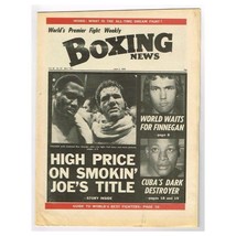 Boxing News Magazine June 2 1972 mbox3423/f Vol.28 No.22 High Price on Smokin&#39; J - £3.12 GBP