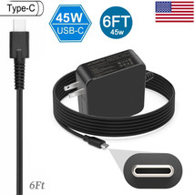 45Watt Usb-C Laptop Charger Power Adapter For Lenovo Dell Hp Google Chro... - $22.79