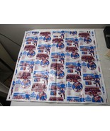 VINTAGE PRO FOOTBALL HALL OF FAME 23&quot; x 24&quot; GIFT SHOP PLASTIC BAG 1970s - $431.29 MXN