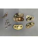 1962-1966 Ford Galaxie Door Lock Striker Plates Mustang Bolts Marauder F... - $1,304.44 MXN