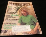 Workbasket Magazine August 1977 Knit Button Trimmed Pullover Sweater - $7.50