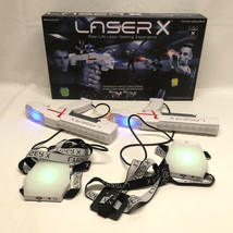 Laser X Two Players Laser Gaming Set, 88016, With Original Box and Manual - £14.20 GBP