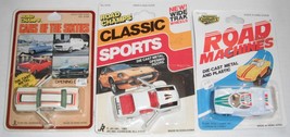 Road Champs + Pacesetters--5 cars--1980&#39;s...new in packs--G - £14.33 GBP