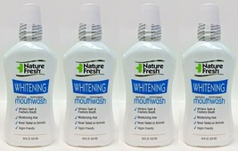 ( LOT 4 ) NatureFresh Whitening Natural Peppermint Mouthwash 18 FL oz Ea... - €33,01 EUR