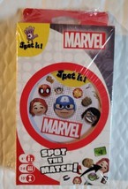 New Marvel Spot It! Board Card Game Zygomatic Ages 6+ (2-8 PLAYERS) - $11.77