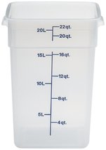 Cambro (22SFSPP190) 22 qt Polypropylene Food Storage Container - CamSquare® - £35.06 GBP