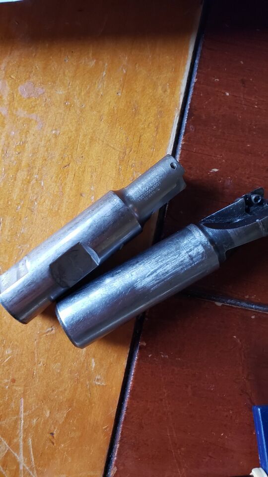 LOT 2 Ingersoll QUADBORE DRILL END MILL 2-Insert, 3/4 Shank # 15C1D0684R01 - $113.98