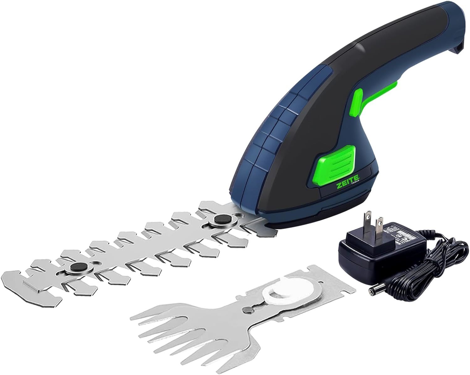 Zeite 7.2V Handheld Hedge Trimmer &amp; Grass Shear, 2-In-1 Cordless Grass C... - $39.97