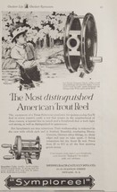 1930 Print Ad Symploreel Trout Fishing Reels Meisselbach-Catucci Newark,NJ - £16.15 GBP