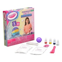 Crayola Create Your Own Confetti Bath Bomb kit Up To 6 Scented Vanilla Coconut - £5.02 GBP
