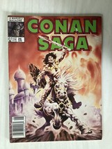 CONAN SAGA #26 - June 1989 - Marvel - FRANK BRUNNER, GIL KANE, BRUCE JON... - £4.77 GBP