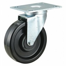 Nsf-Listed Plate Caster,450 Lb. Load Rating,Swivel - £23.22 GBP