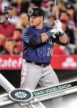 2017 Topps #519 Dan Vogelbach RC Rookie Card Seattle Mariners ⚾ - $0.89