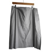 Pendleton Sz 16 grey lined wool blend Skirt Made in USA - $48.00