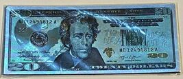$20 Bill Fridge Magnet Silver Foil Magnet Money Magnetic Fake Money That... - $4.94