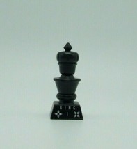 1995 The Right Moves Replacement Black King Chess Game Piece Part 4550 - $2.51